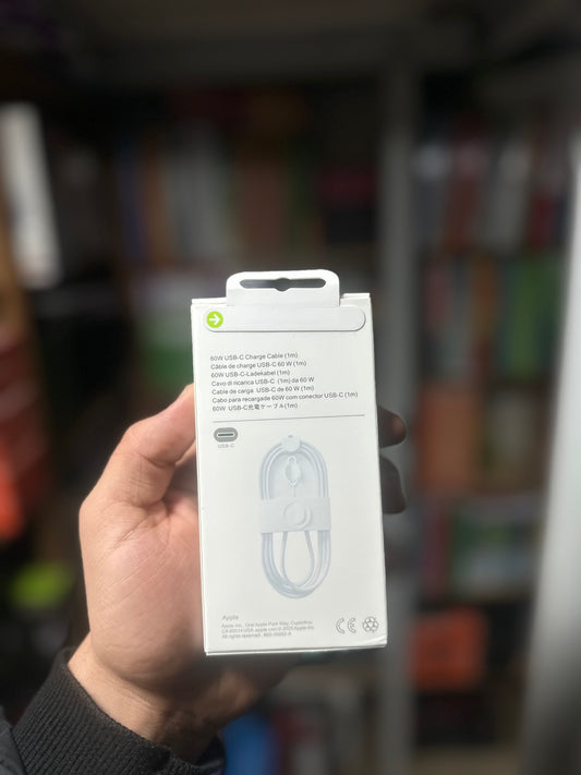 كابل Apple USB-C بقوة 60 واط وطول 1 متر - السعر في المغرب | الجودة