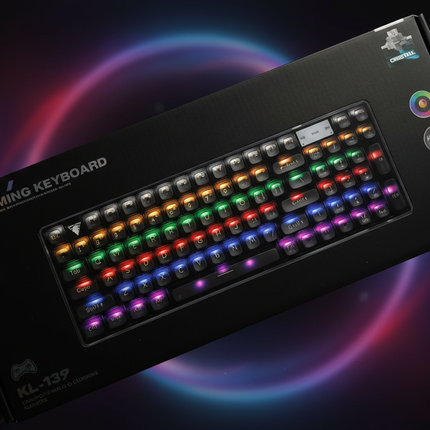 Clavier Mécanique Gaming Jedel KL-139 – 97 Touches Crystal Switch | RGB