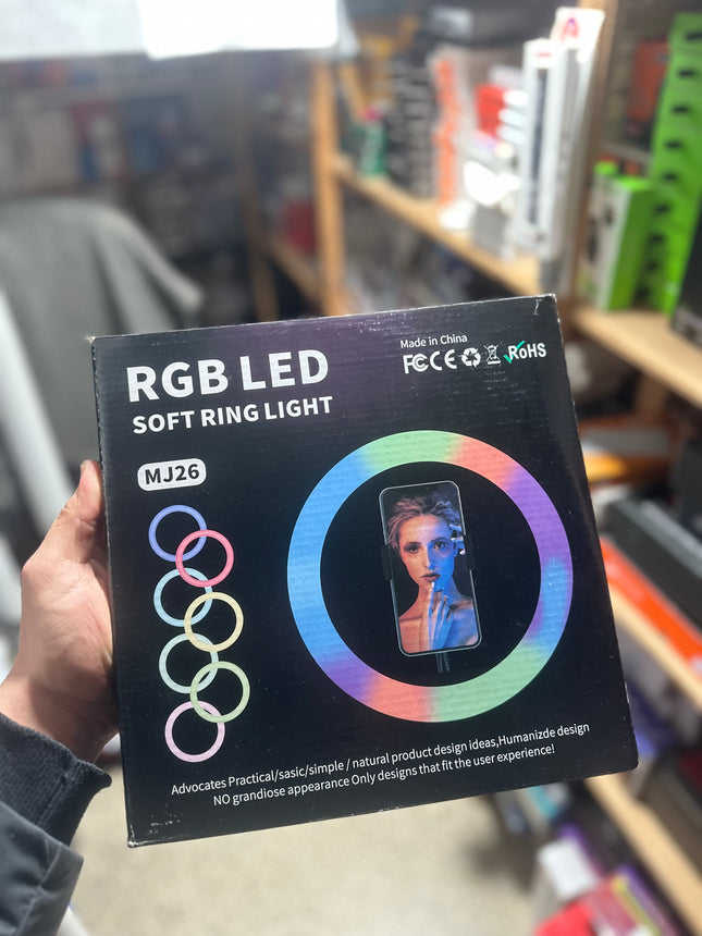 Ring Light RGB LED MJ30 Sans Trépied