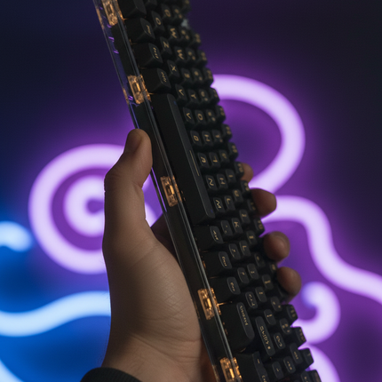 Clavier Mécanique Gaming Jedel KL-139 – 97 Touches Crystal Switch | RGB