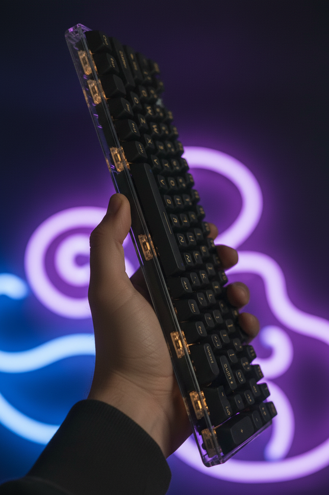 Clavier Mécanique Gaming Jedel KL-139 – 97 Touches Crystal Switch | RGB